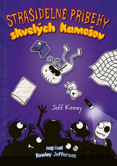 Kniha Strašidelné príbehy skvelých kamošov - Jeff Kinney