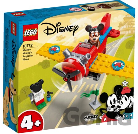 Hra LEGO®Disney 10772 Myšiak Mickey a vrtuľové lietadlo