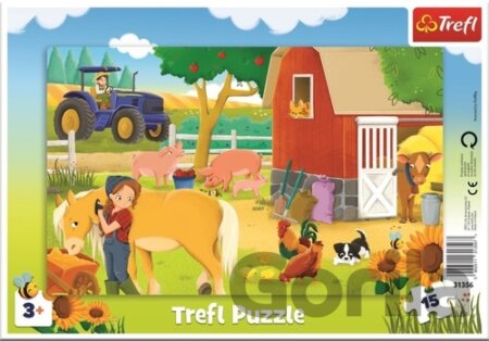 Puzzle Na farmě