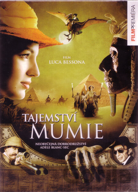 DVD Tajemství mumie - Luc Besson