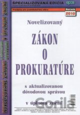Novelizovaný Zákon o prokuratúre