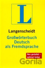 Langenscheidt Großwörterbuch Deutsch als Fremdsprache + CD-ROM