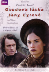 Kolekce: Osudová láska Jany Eyrové  (4 DVD - papírový obal)