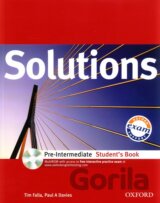Solutions - Pre-Intermediate - Student's Book with MultiROM Pack