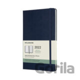 Moleskine – 12-mesačný plánovací modrý diár 2022