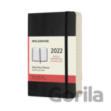 Moleskine – 12-mesačný denný čierny diár 2022