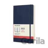Moleskine – 12-mesačný denný modrý diár 2022