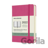 Moleskine – 12-mesačný plánovací ružový diár 2022