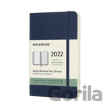 Moleskine – 12-mesačný plánovací modrý diár 2022