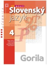 Nový Slovenský jazyk 4 pre stredné školy (učebnica)