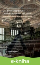 Der deutschsprachige Universitätsroman seit 1968