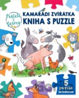 Kamarádi zvířátka kniha s puzzle