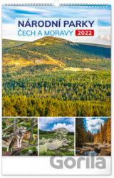 Nástěnný kalendář Národní parky Čech a Moravy 2022