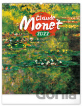 Nástěnný kalendář Claude Monet 2022