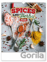 Nástěnný kalendář Spices and Herbs 2022