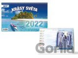 Krásy světa 2022 - stolní kalendář