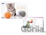 Kočky 2022 - stolní kalendář