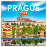 Poznámkový kalendár Prague 2022