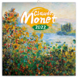 Poznámkový kalendár Claude Monet 2022