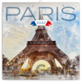 Poznámkový kalendár Paris 2022