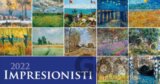 Stolový kalendár Impresionisti 2022