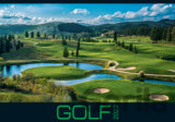 Nástenný kalendár Golf 2022