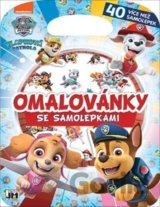Omalovánky se samolepkami  - Tlapková patrola