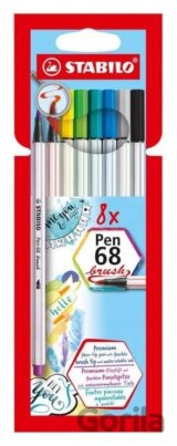 Fixka STABILO Pen 68 brush sada