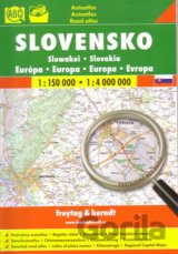 Slovensko 1:150 000  1:4 000 000