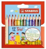 Pastelky STABILO Trio silné a krátke