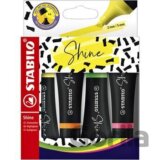 Zvýrazňovač STABILO Shine, sada
