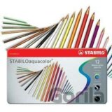 Pastelky STABILO aquacolor, sada 12 ks
