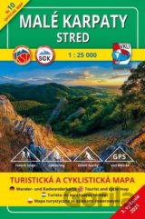 Turistická mapa 10 - Malé Karpaty - Stred 1:25 000