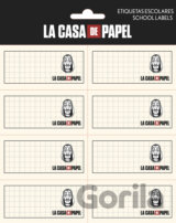 Poznámkové nálepky La Casa De Papel: set 16 kusov