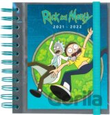 Plánovací diár A4 2021/2022 Rick and Morty: Akademický diár