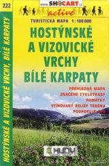Hostýnské a Vizovické vrchy, Bílé Karpaty 1:100 000