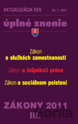 Zákon o službách zamestnanosti, zákon o inšpekcii práce - Aktualizácia III/5