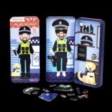 Cestovní magnetické puzzle - policista