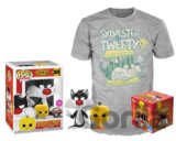 Funko POP & Tee: Looney Tunes Sylvester and Tweety, velikost M (exkluzivní sada s tričkem)