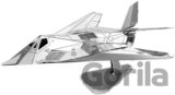 Metal Earth 3D kovový model F-117 Nighthawk