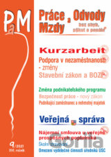Práce, odvody a mzdy  č. 9 / 2021 - Kurzarbeit – právní úprava příspěvku při částečné práci