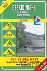 Beskid Niski, (Cześć srodkowa - stredná časť) - turistická mapa č.161