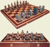 Šachy drevené Spartakus