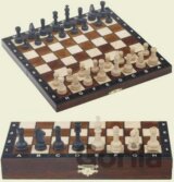 Šachy drevené Školské