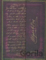 Paperblanks - Diár 2012 (týždenný, horizontálny) - Poe, Tamerlane - ULTRA