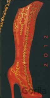 Paperblanks - Diár 2012 (týždenný, horizontálny) - High Button Boot - SLIM