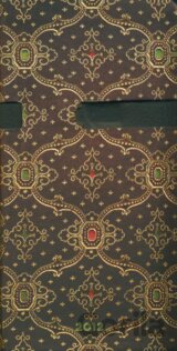 Paperblanks - Diár 2012 (týždenný, horizontálny) - French Ornate Noir - SLIM