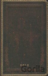 Paperblanks - Diár 2012 (týždenný, horizonálny) - Black Moroccan - MAXI
