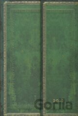 Paperblanks - Diár 2012 (týždenný, horizontálny) - Jade - MINI