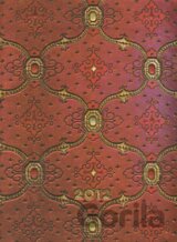 Paperblanks - Diár 2012 (denný) - French Ornate Cerise - MICRO